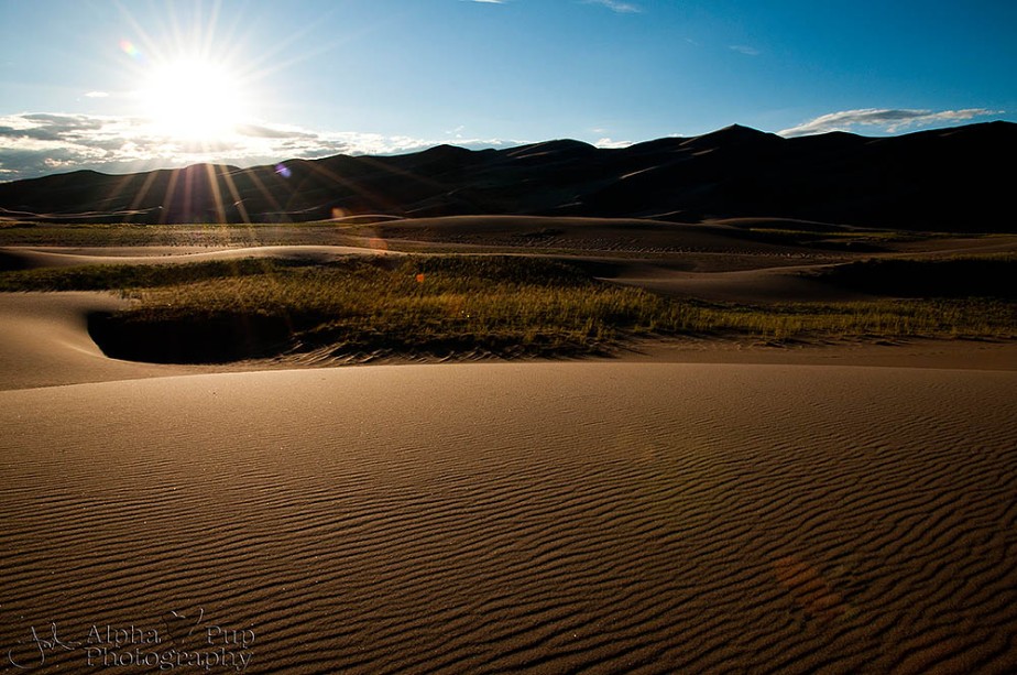 Sunset Ripples - Great Sand Dunes National Park - Colorado